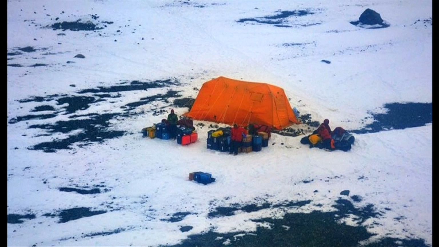 Sauvetage de scientifiques en Antarctique