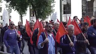 Ελλάδα: Απεργία και συγκέντρωση των οικοδόμων για τις ΣΣΕ