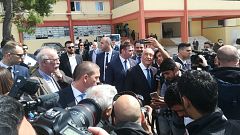 Θήβα: Ο Πορτογάλος Πρόεδρος στο πλευρό των προσφύγων  
