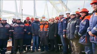 Putin'den seçim öncesi Kırım'a kritik ziyaret