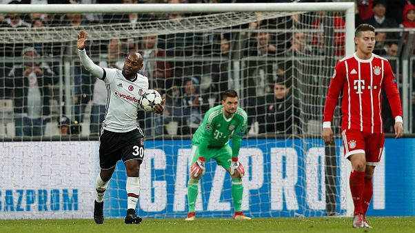 Beşiktaş Şampiyonlar Ligi'ne veda etti 1-3 Beşiktaş Şampiyonlar Ligi'ne veda etti 1-3