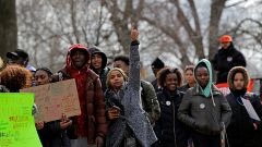 Американские школьники выступают против оружия