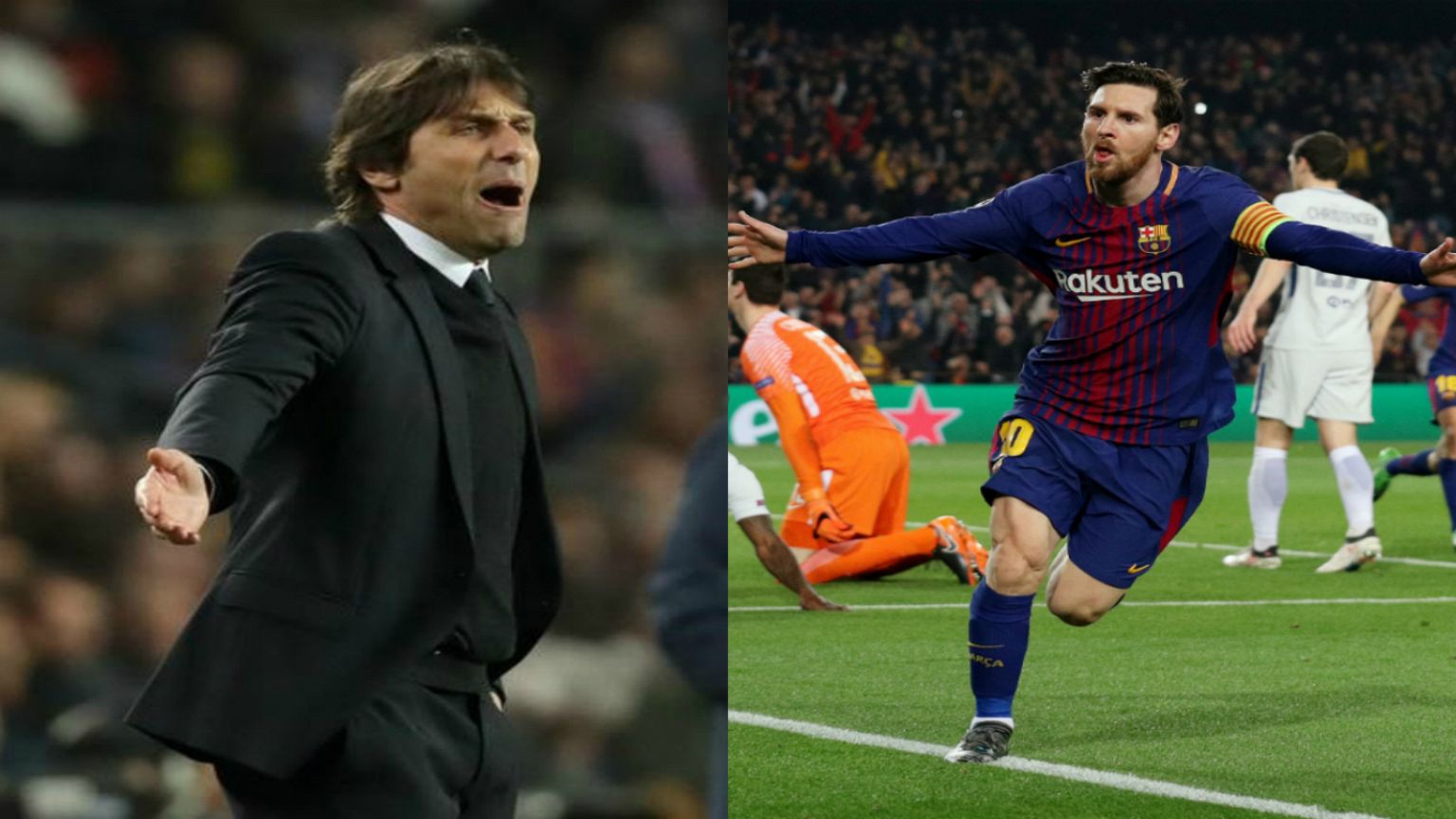 شاهد ما قاله مدرب تشيلسي عن ميسي بعد انهزام فريقه أمام برشلونة