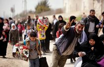 12,500 civilians flee rebel-held town in eastern Ghouta  — Syrian Observatory