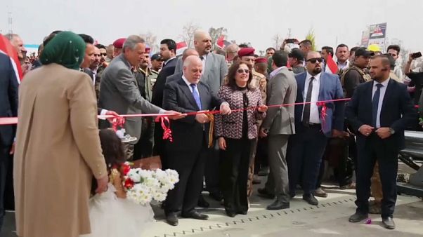 Reapertura de un puente esencial en Mosul Reapertura de un puente esencial en Mosul