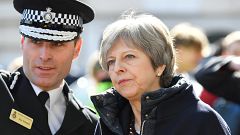 Premierministerin May in Salisbury 