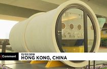 Dormir dans une conduite d'eau