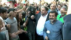El Supremo prohíbe ir a votar a Junqueras y Sànchez