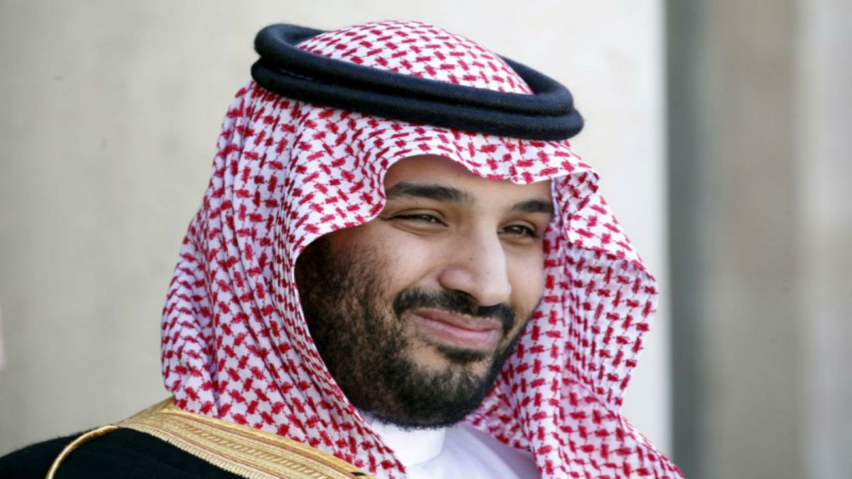 ولي العهد السعودي الأمير محمد بن سلمان في قصر الإليزيه في باريس. 