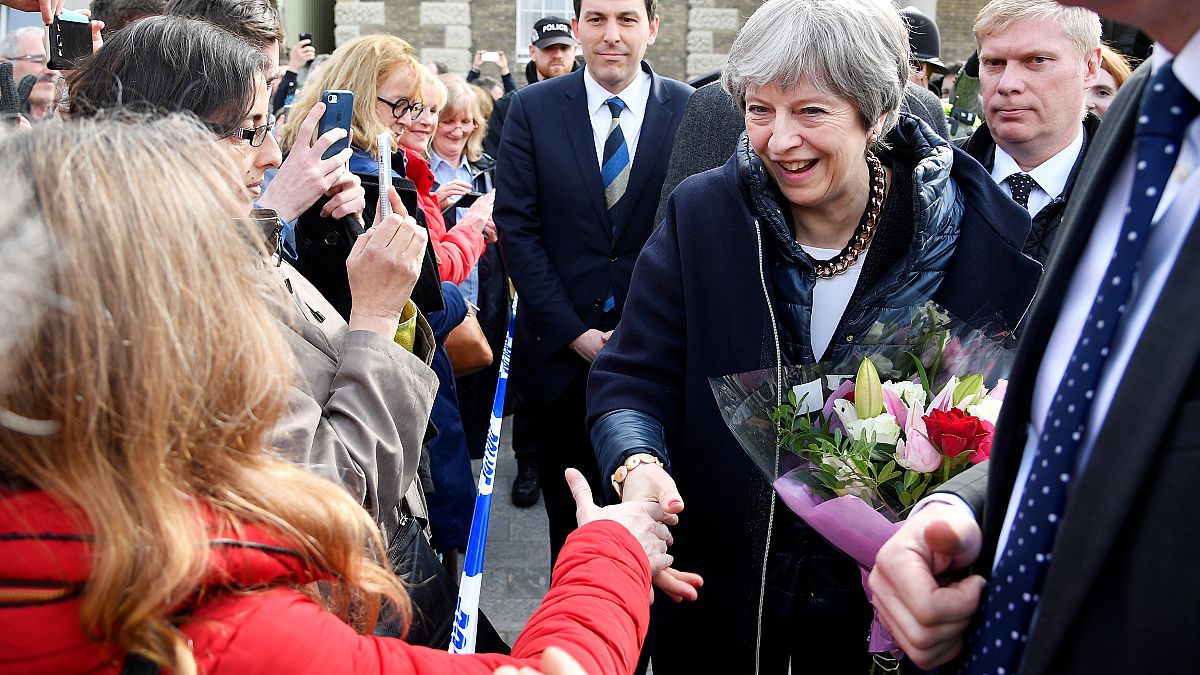 Theresa May à Salisbury 