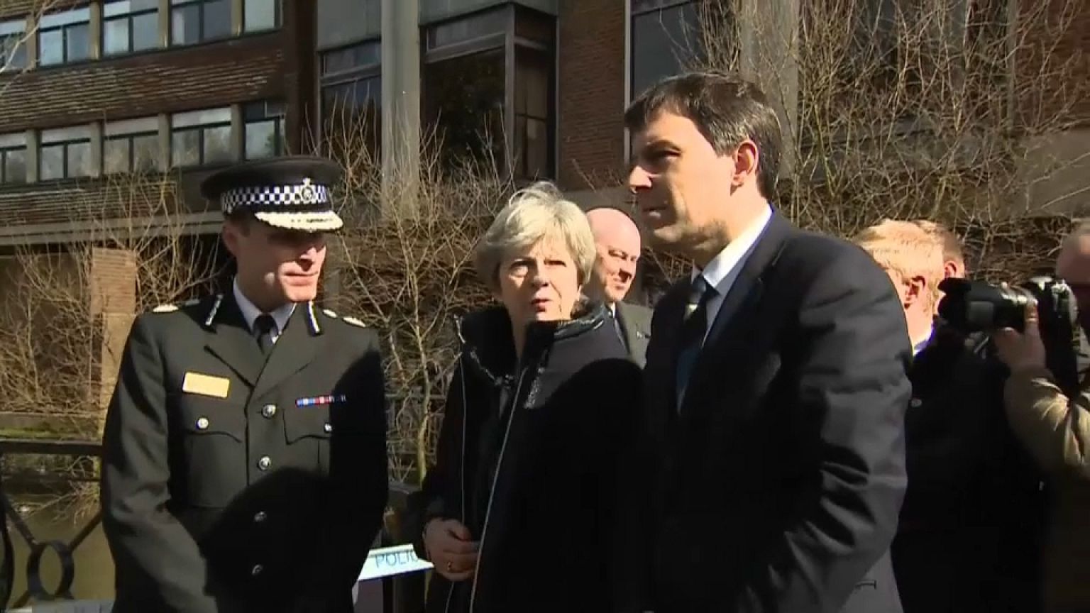 Theresa May visita Salisbury