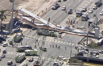 Six people killed after pedestrian bridge collapses in Florida