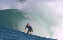 Wilson et Peterson font un tube sur la Gold Coast