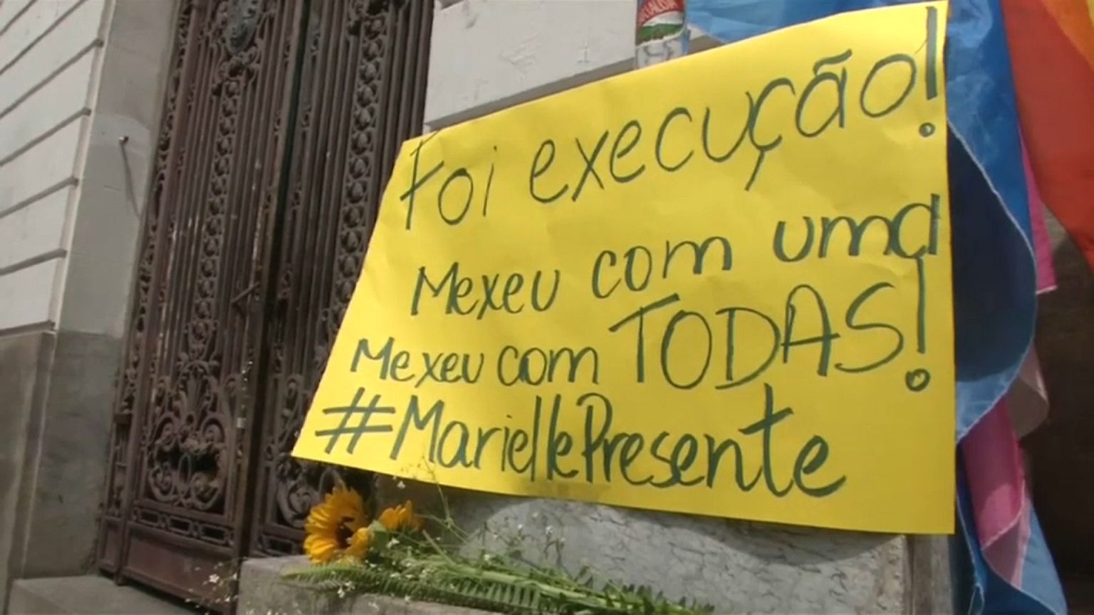 Rio e Lisboa homenageiam Marielle Franco