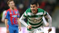 Battaglia foi o herói do Sporting em Plzeň
