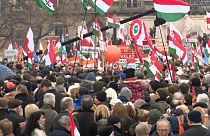 Zahlreiche Demonstrationen in Budapest