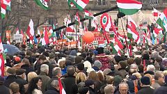 Zahlreiche Demonstrationen in Budapest