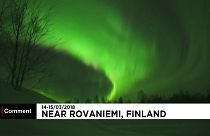 La magie renouvelée des aurores boréales en Laponie finlandaise