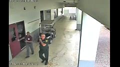 Florida okul saldırısına ait yeni görüntüler basınla paylaşıldı