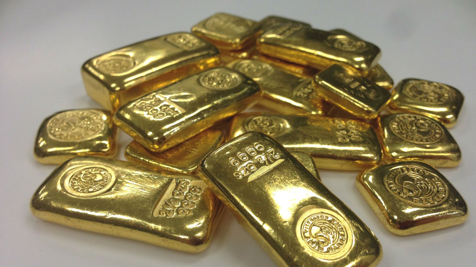 Generic photo of gold bars