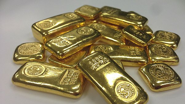 Generic photo of gold bars Generic photo of gold bars