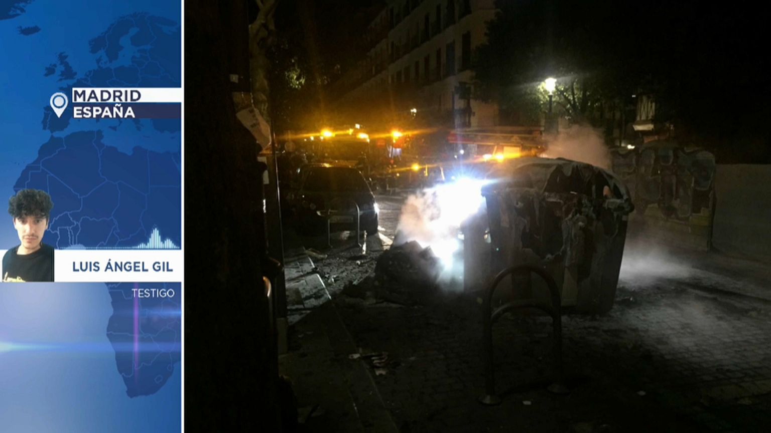 Un testigo de Lavapiés: "El barrio estaba sitiado por la policía"