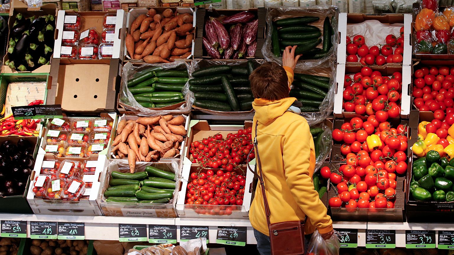 L'inflation revue à la baisse en zone euro