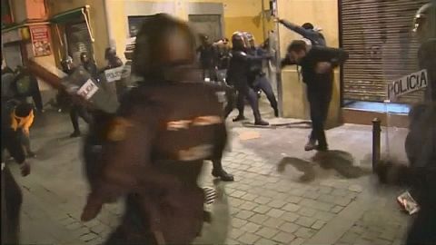 Madrid : heurts violents suite au décès d'un Sénégalais