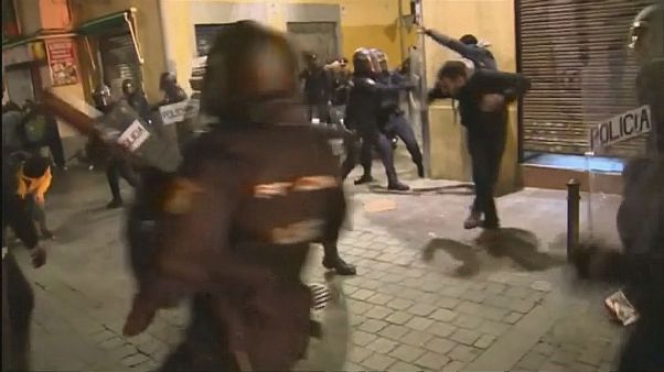 Madrid : heurts violents suite au décès d'un Sénégalais Madrid : heurts violents suite au décès d'un Sénégalais