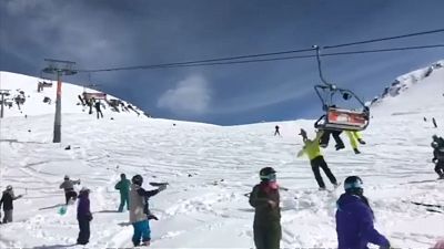 Georgien: Skilift wird zum "Fleischwolf"