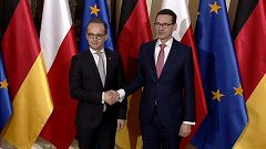 Besuch in schwierigen Zeiten: Heiko Maas in Polen