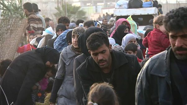 Doğu Guta: Suriye hükümet güçleri ilerliyor, siviller ayrılıyor Doğu Guta: Suriye hükümet güçleri ilerliyor, siviller ayrılıyor