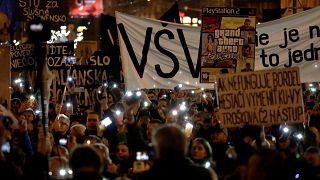 Σλοβακία: Συνεχίζονται οι αντικυβερνητικές διαδηλώσεις