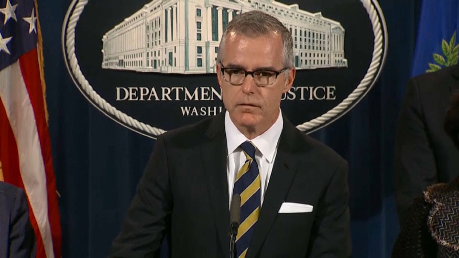 Cesado el subdirector del FBI cuando le faltaban 26 horas para jubilarse