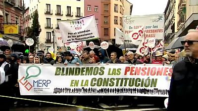 Indignación por las pensiones en España