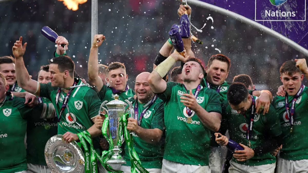 Jubilation as Ireland wins the Six Nations