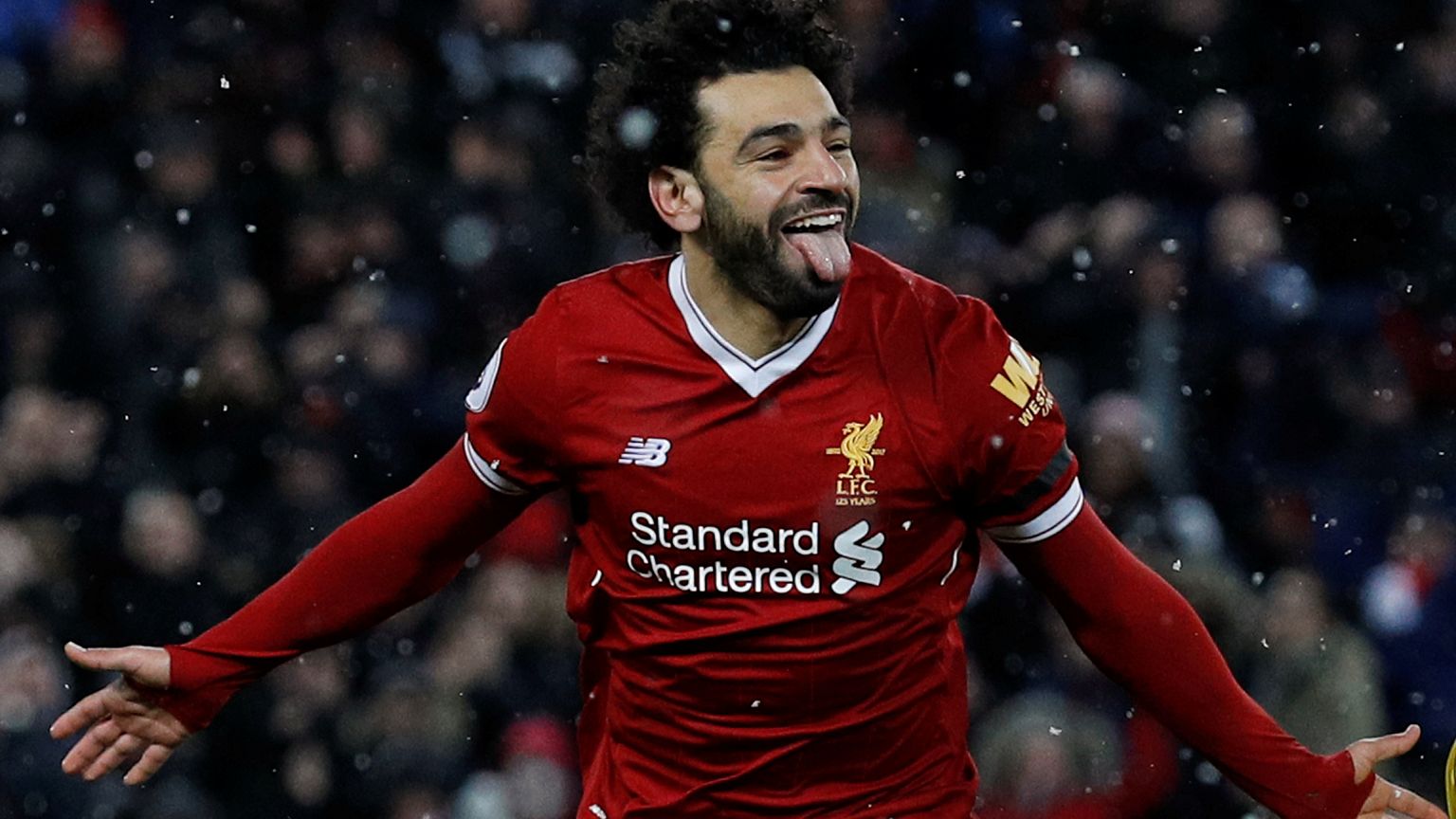 اللاعب المصري ونجم ليفربول الإنجليزي محمد صلاح