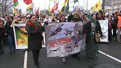 Clamor kurdo en Alemania contra Turquía