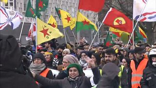 В Германии протестуют курды