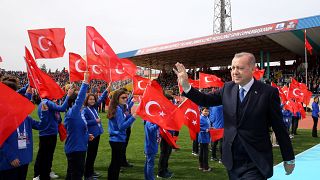 أردوغان يعلن السيطرة على وسط مدينة عفرين
