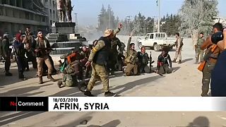 Turkish forces take control of Afrin