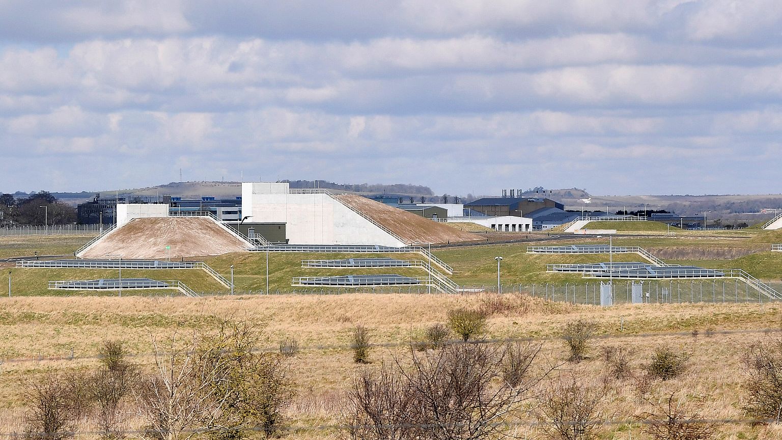 Porton Down Defence Science and Technology Laboratory in Wiltshire