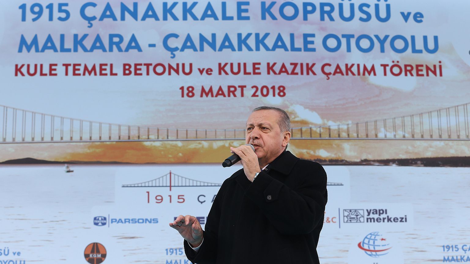 Erdoğan: Bize hasta adam diyenler şimdi hasta adam oldu