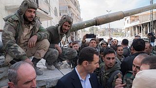 بشار اسد از غوطه شرقی دیدار کرد