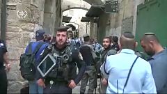 An Israeli has been stabbed in Jerusalem