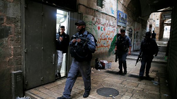 Ataque com arma branca na cidade velha de Jerusalém Ataque com arma branca na cidade velha de Jerusalém