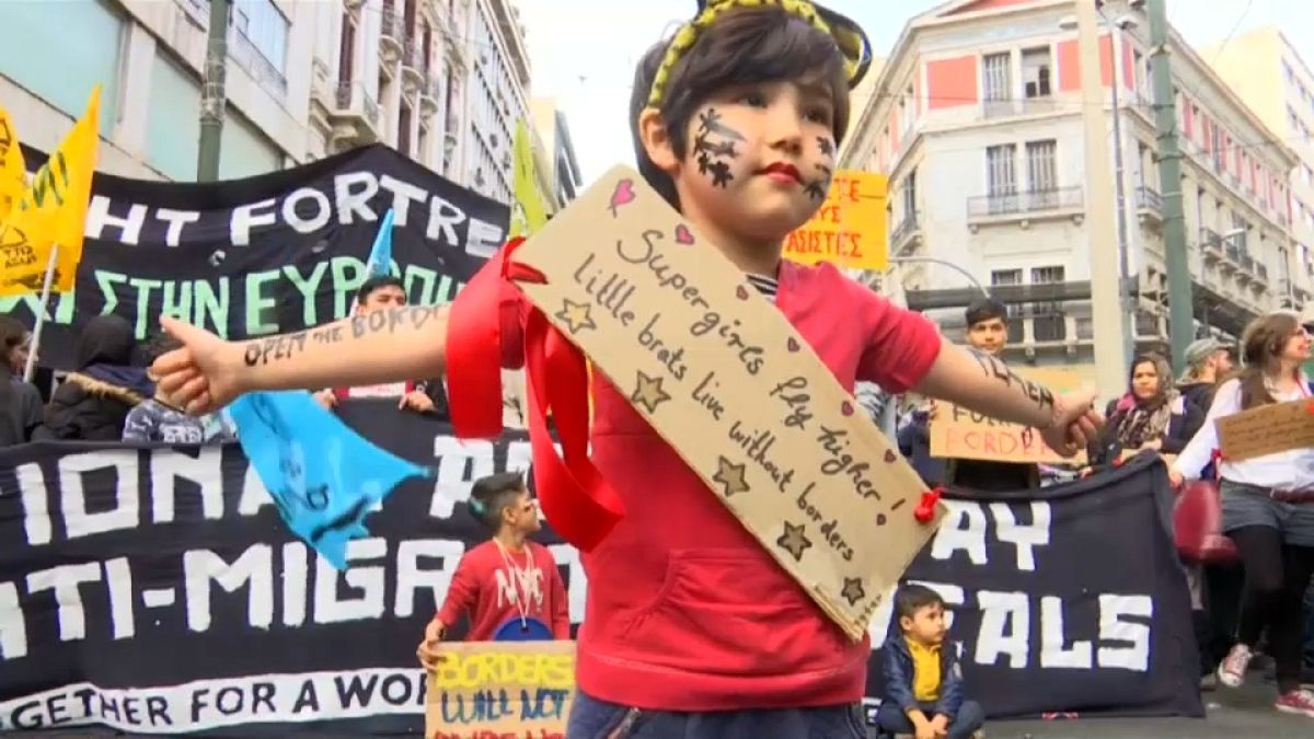 Athen: Demonstration gegen Rassismus