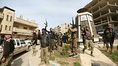 Türken feiern in Afrin