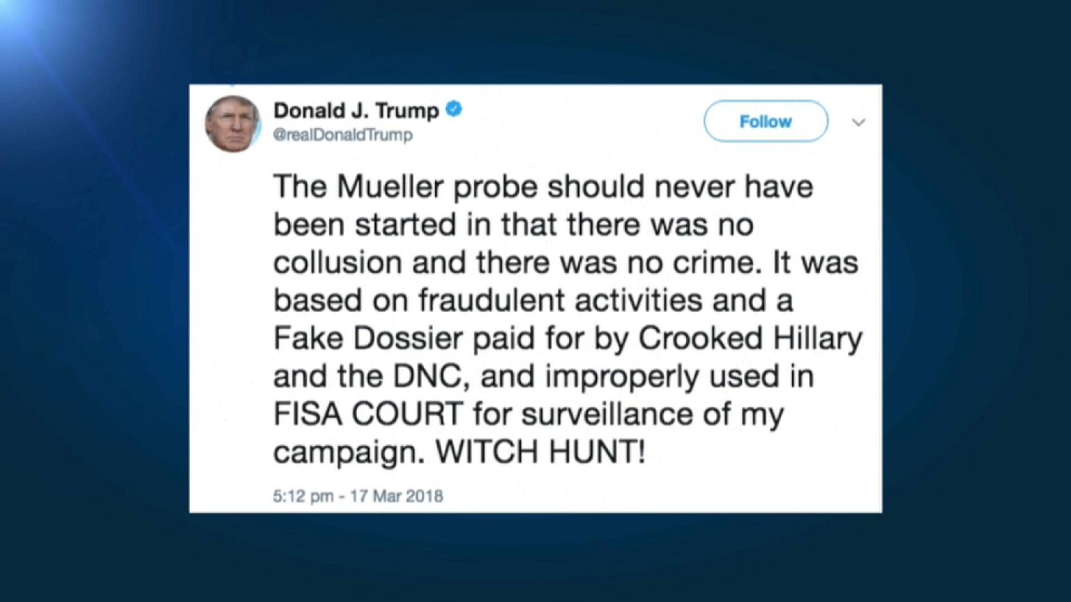 Russiagate : les Républicains obligent Trump à reculer