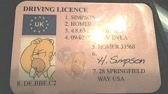 La policía atrapa a un conductor con un carné de conducir falso de Homer Simpson